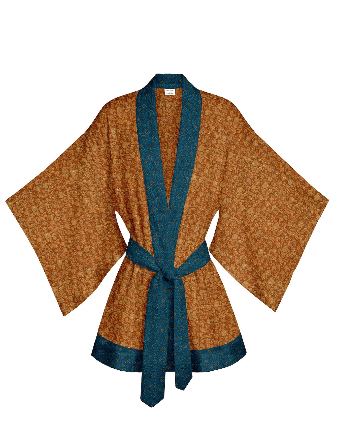 One Of A Kind Recyled Sari Kimono #54