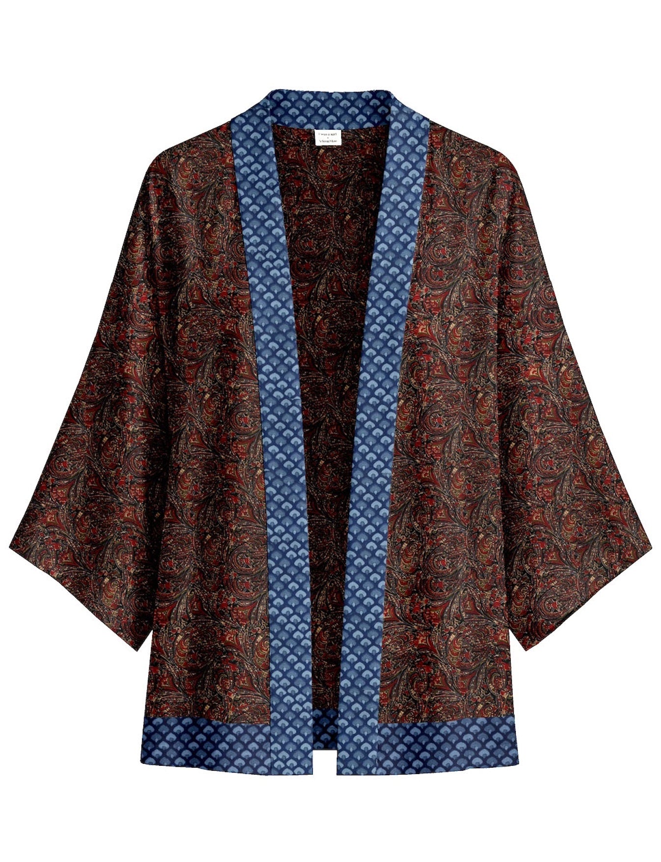 One Of A Kind Recyled Sari Kimono #55
