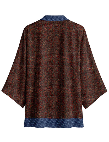One Of A Kind Recyled Sari Kimono #55