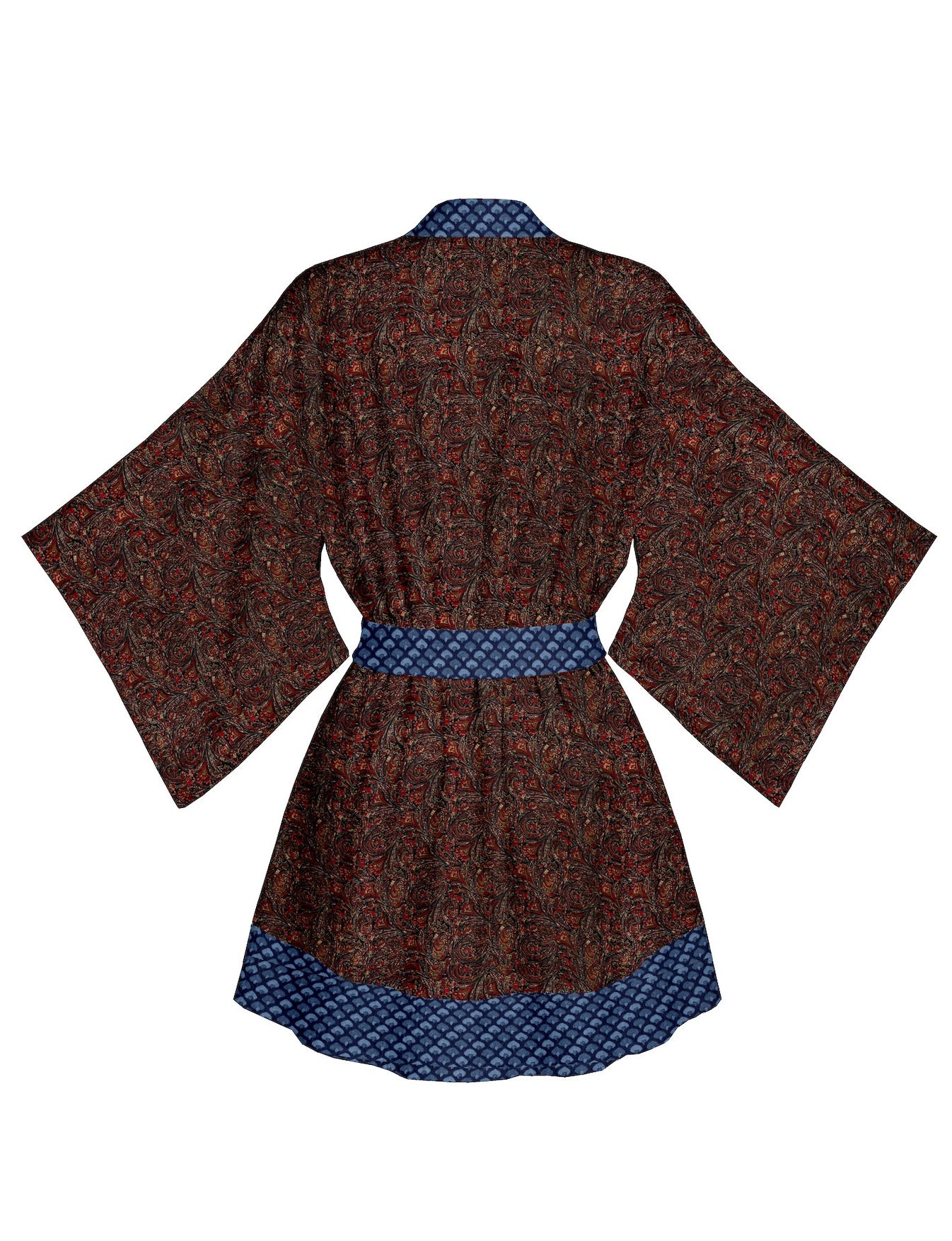 One Of A Kind Recyled Sari Kimono #55