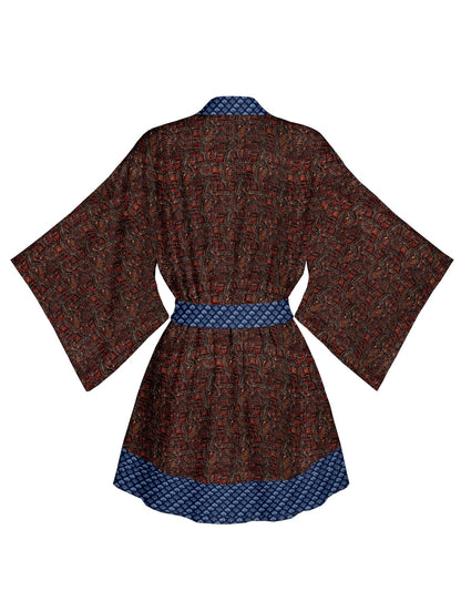 One Of A Kind Recyled Sari Kimono #55
