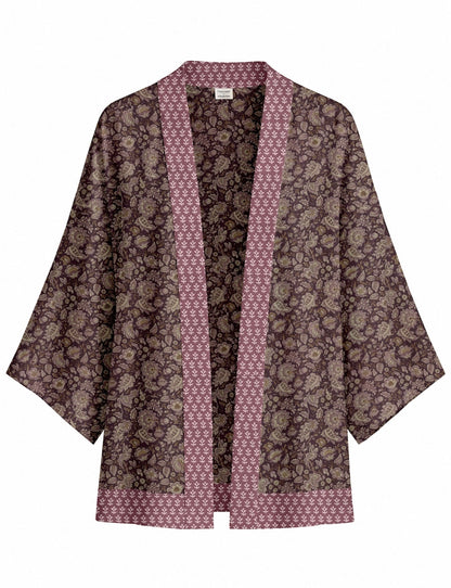 One Of A Kind Recyled Sari Kimono #56