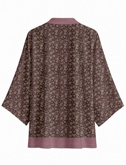 One Of A Kind Recyled Sari Kimono #56