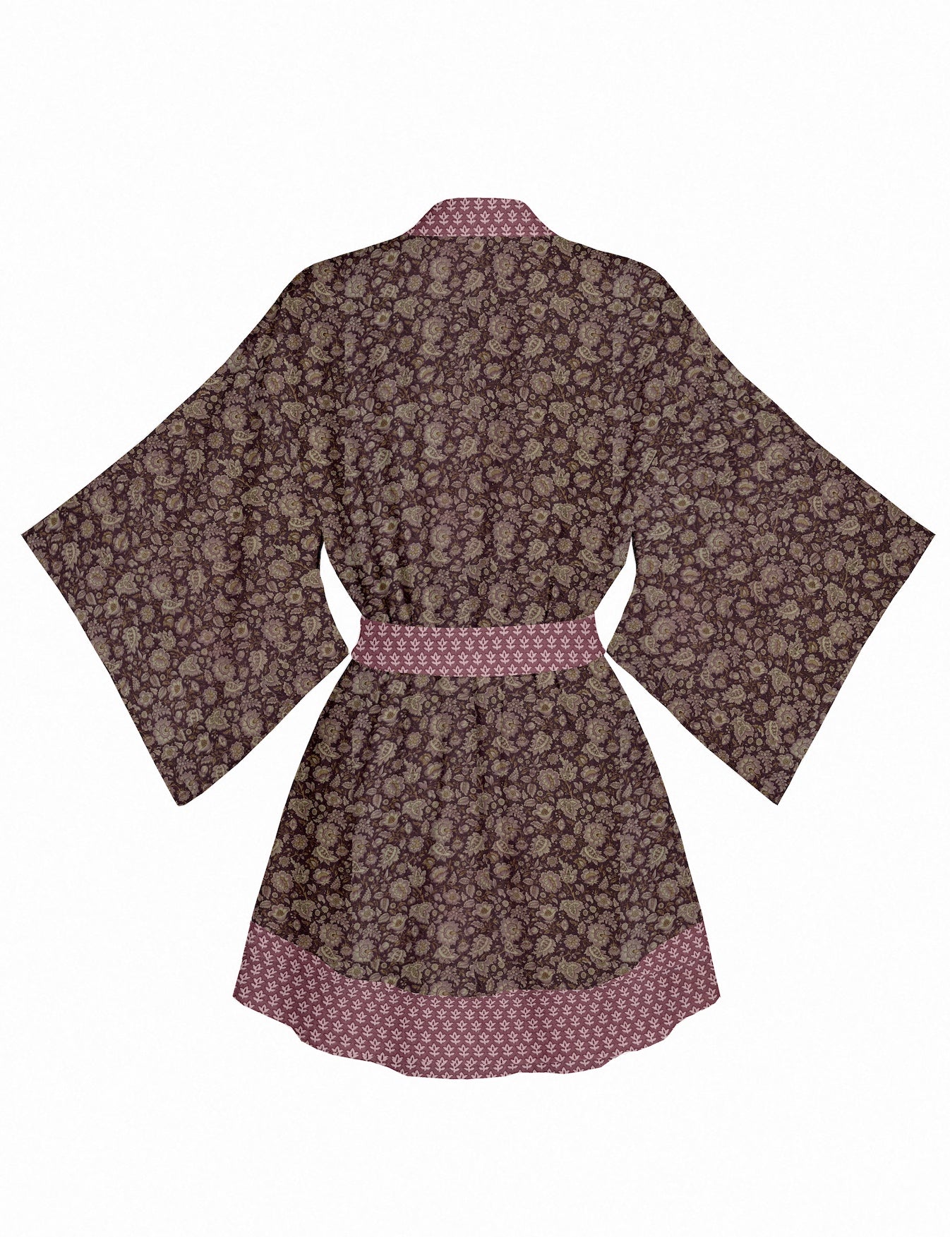 One Of A Kind Recyled Sari Kimono #56