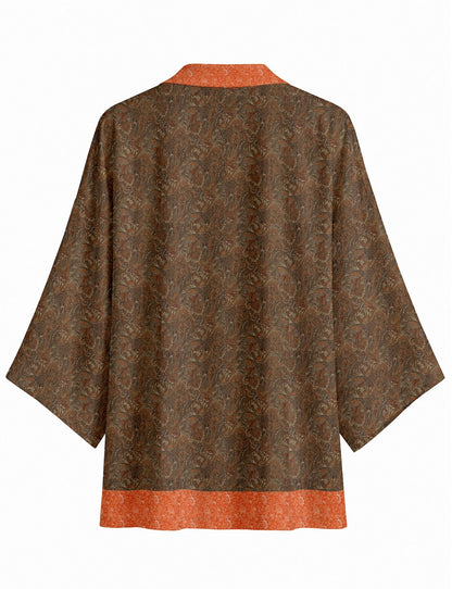 One Of A Kind Recyled Sari Kimono #57