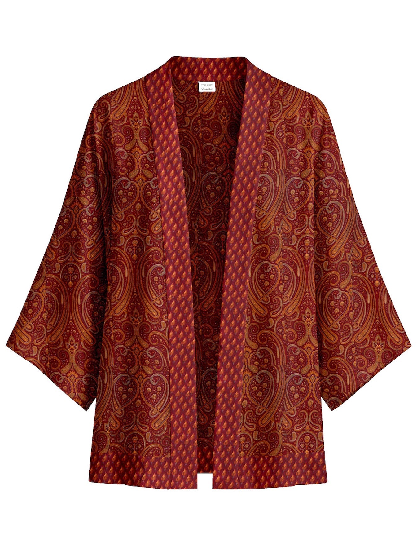 One Of A Kind Recyled Sari Kimono #58