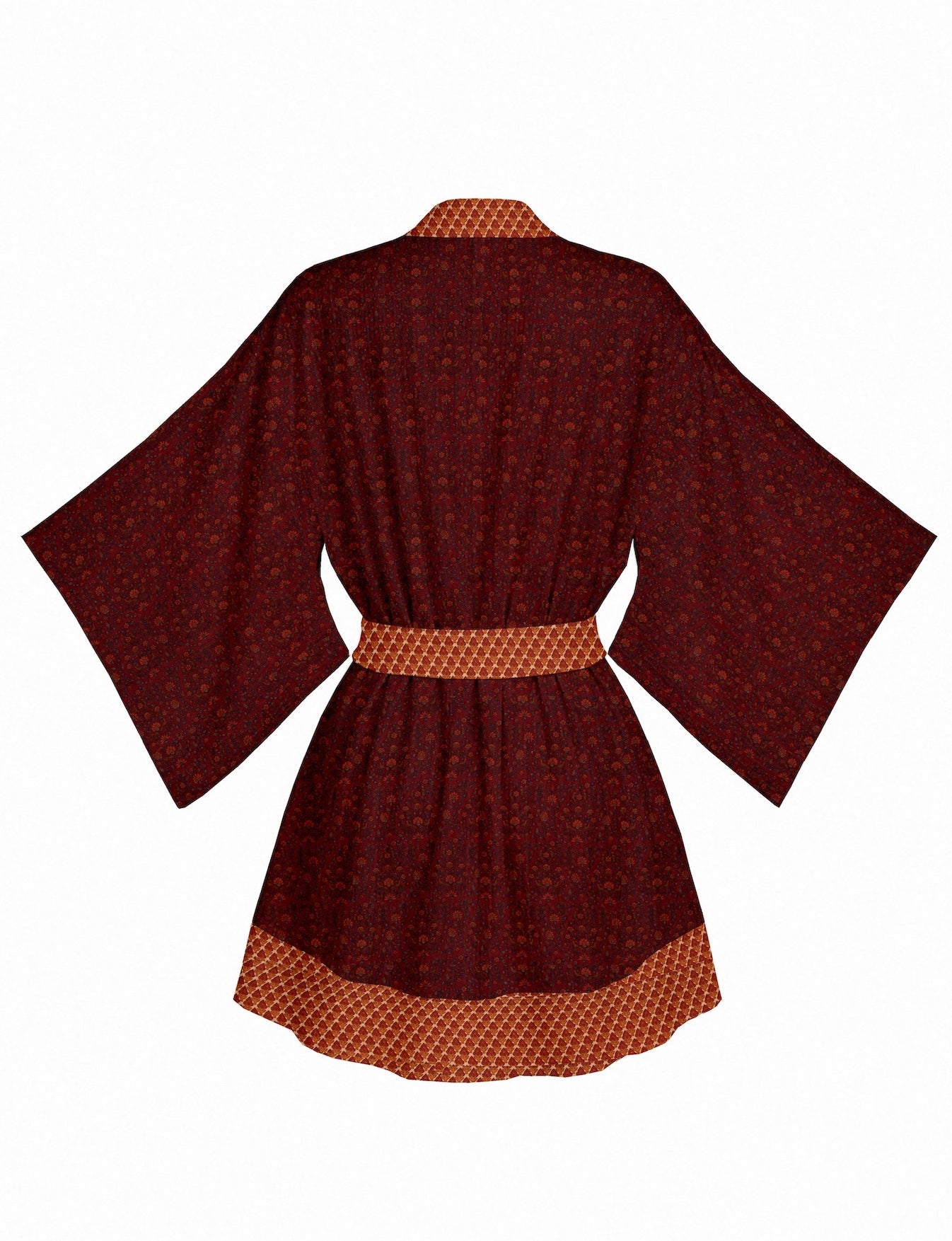 One Of A Kind Recyled Sari Kimono #59