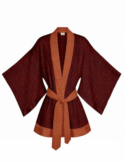 One Of A Kind Recyled Sari Kimono #59