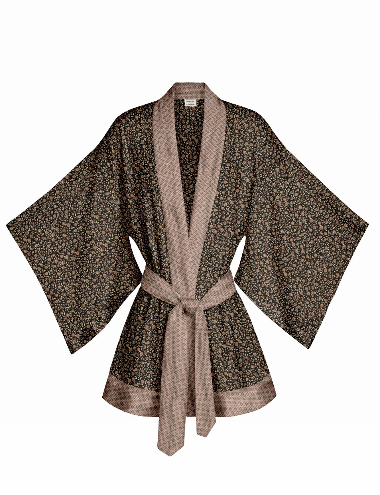 One Of A Kind Recyled Sari Kimono #6