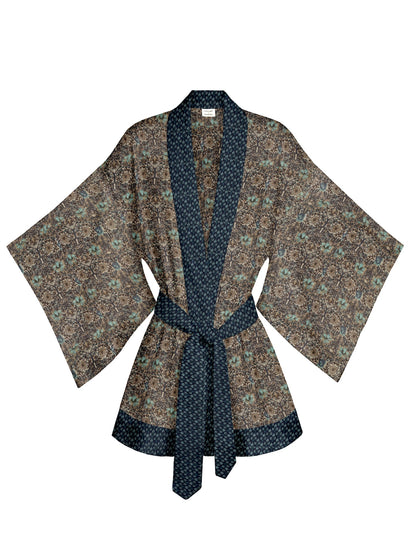 One Of A Kind Recyled Sari Kimono #60
