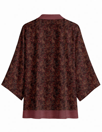 One Of A Kind Recyled Sari Kimono #61