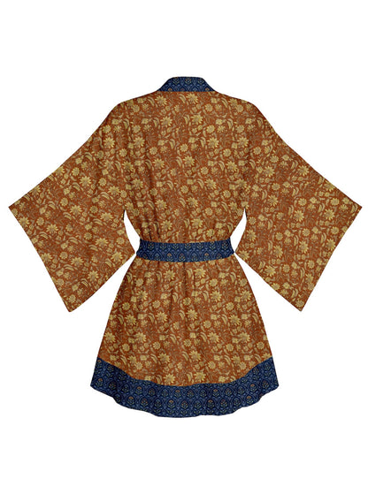 One Of A Kind Recyled Sari Kimono #62