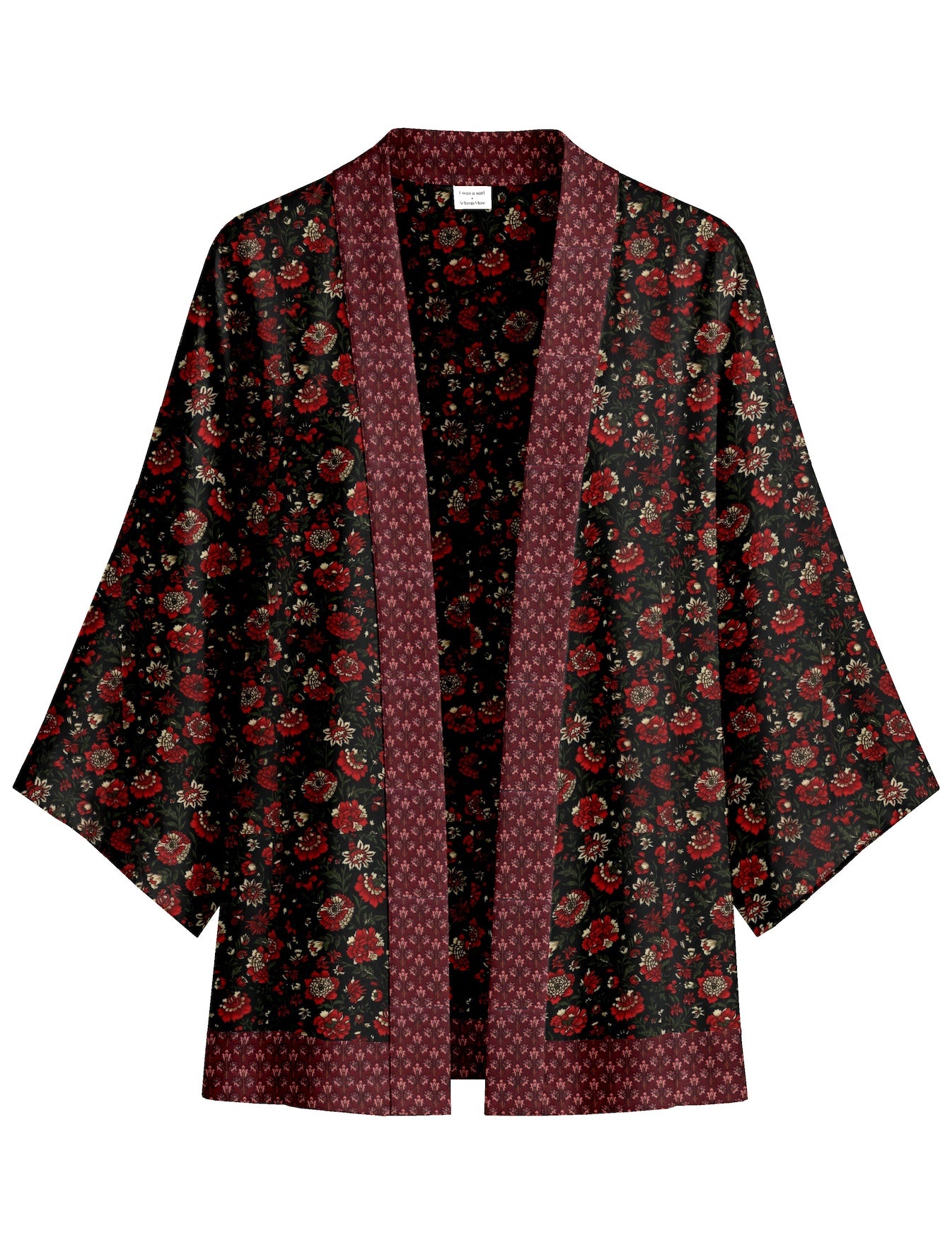 One Of A Kind Recyled Sari Kimono #63