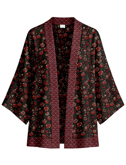 One Of A Kind Recyled Sari Kimono #63