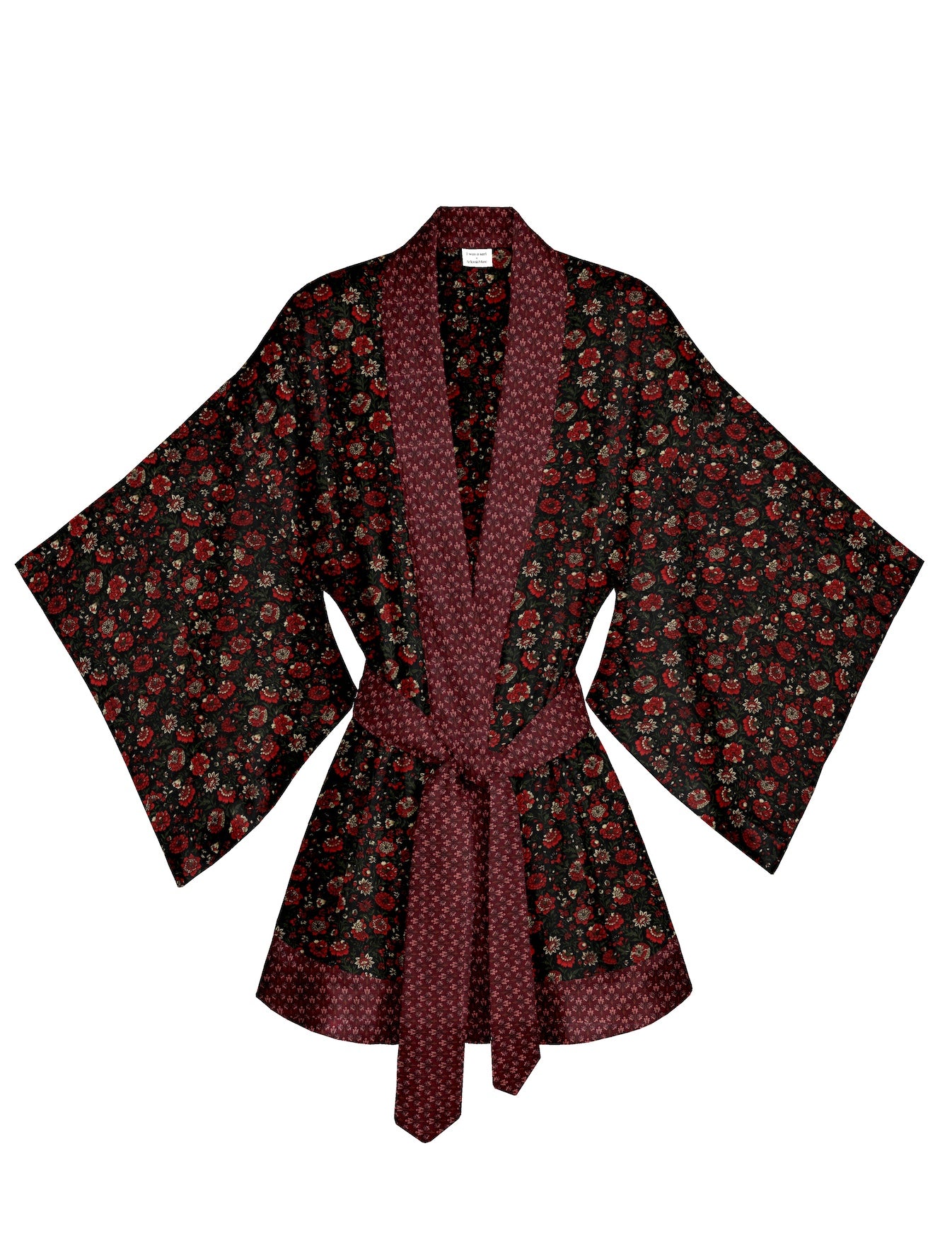One Of A Kind Recyled Sari Kimono #63