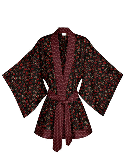 One Of A Kind Recyled Sari Kimono #63