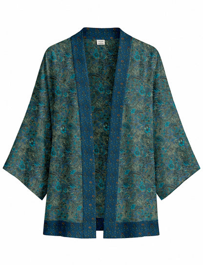 One Of A Kind Recyled Sari Kimono #64