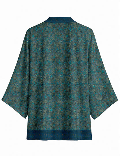 One Of A Kind Recyled Sari Kimono #64
