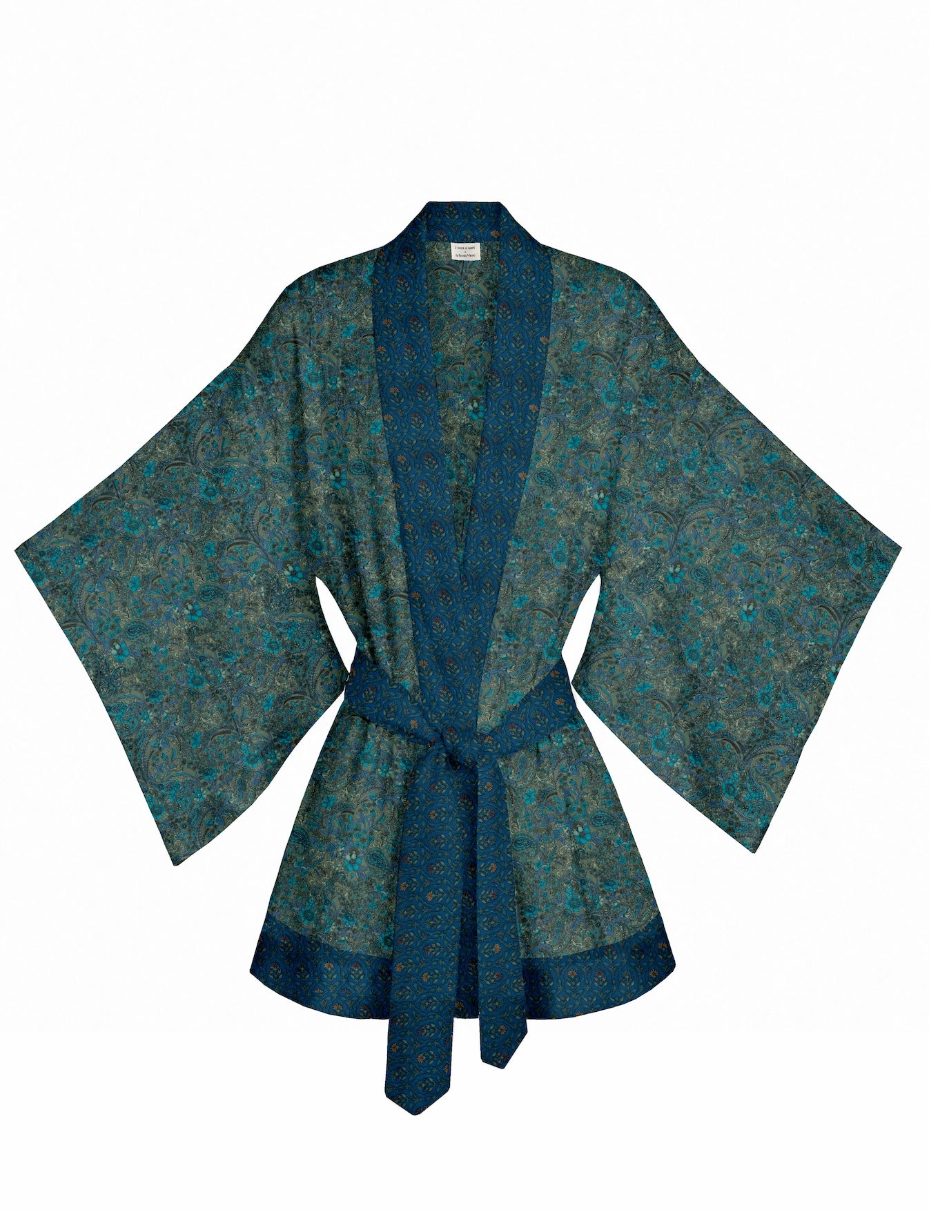 One Of A Kind Recyled Sari Kimono #64