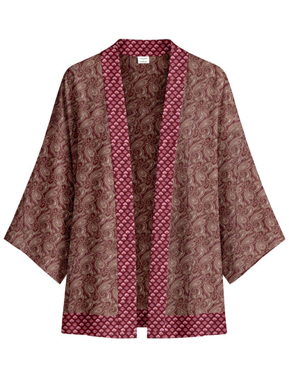 One Of A Kind Recyled Sari Kimono #65