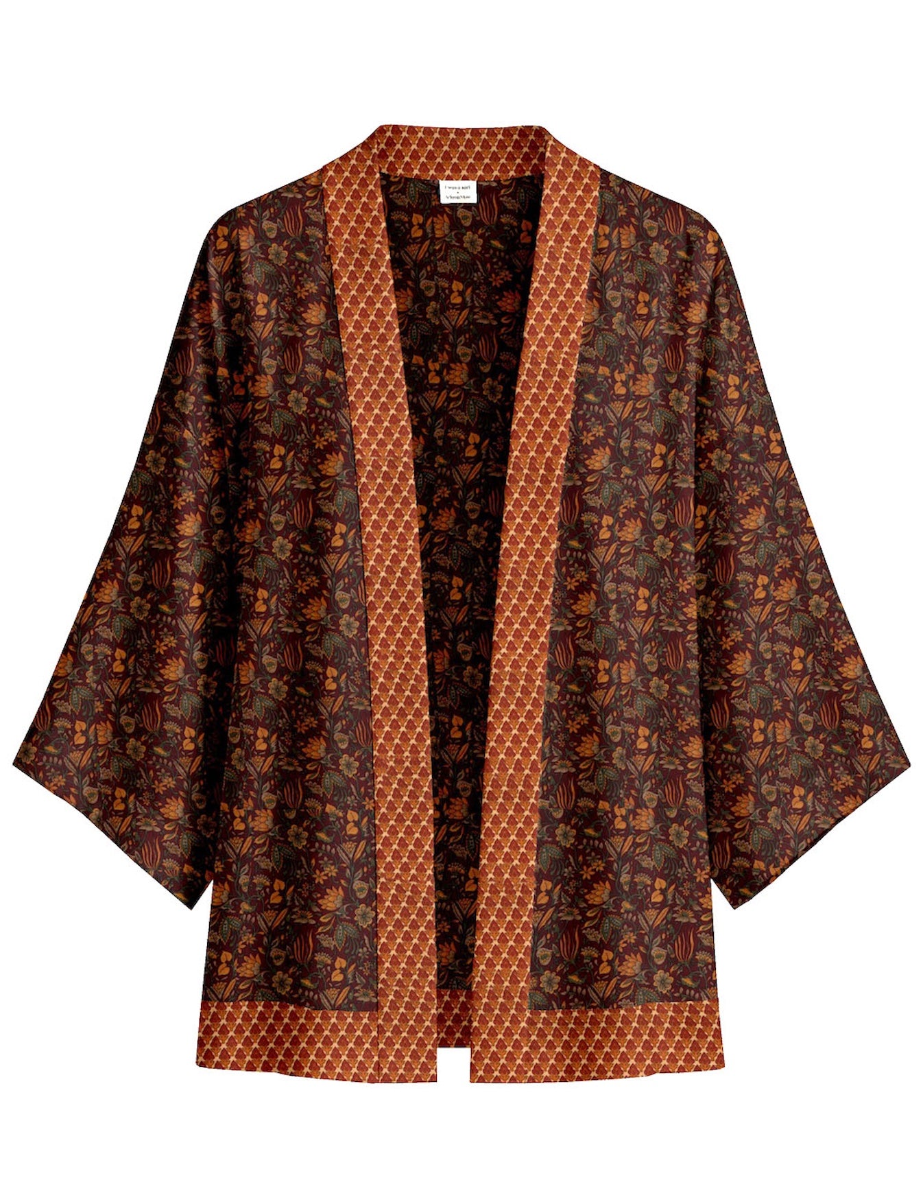 One Of A Kind Recyled Sari Kimono #66
