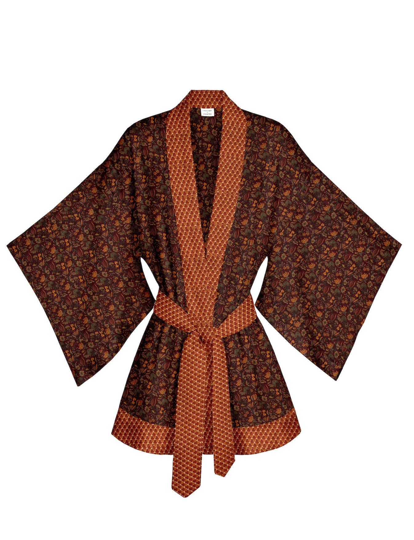One Of A Kind Recyled Sari Kimono #66