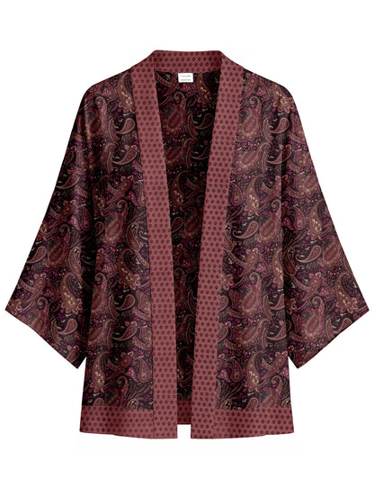One Of A Kind Recyled Sari Kimono #67