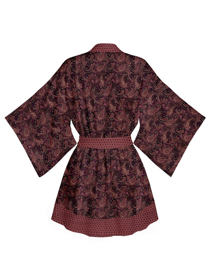 One Of A Kind Recyled Sari Kimono #67