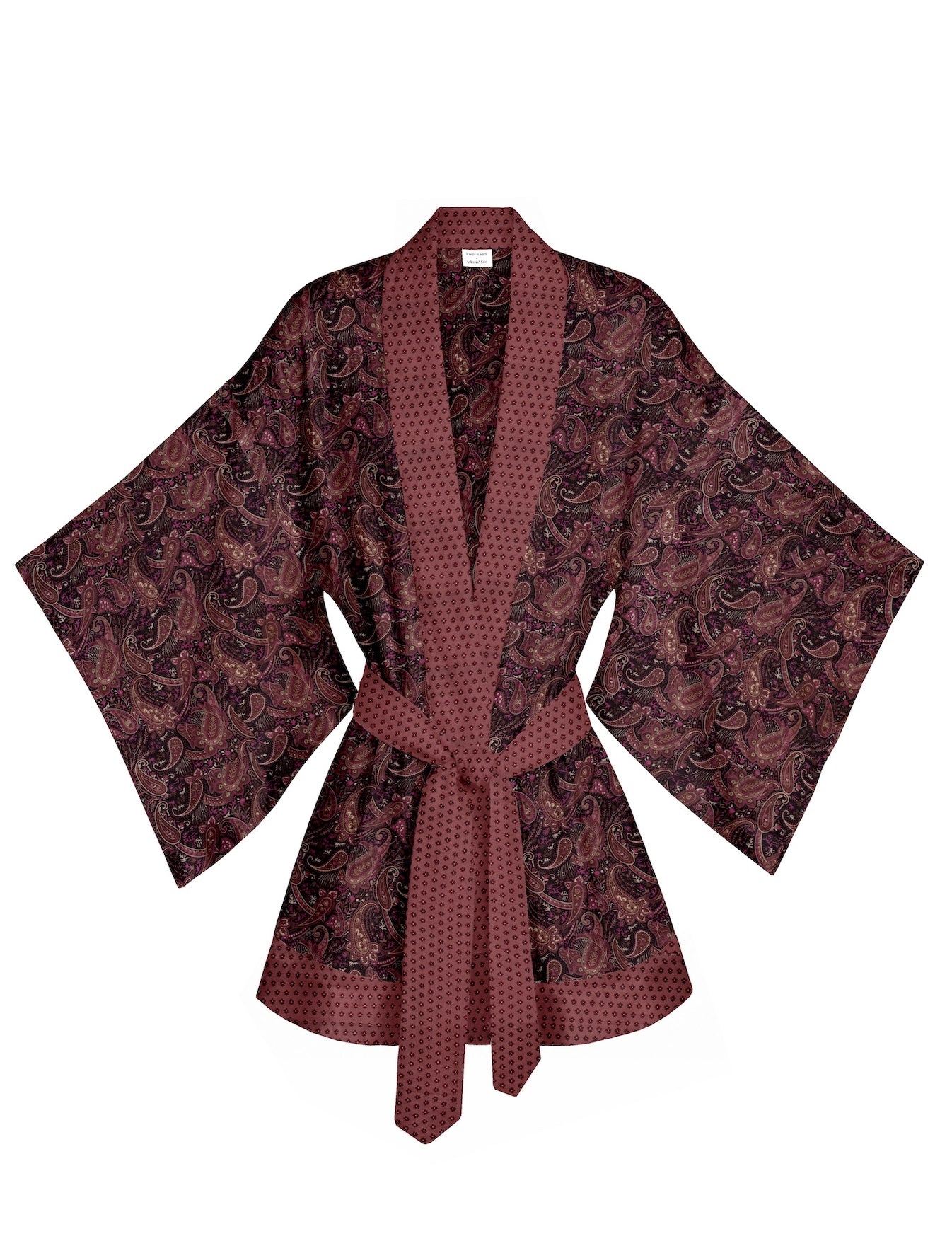 One Of A Kind Recyled Sari Kimono #67