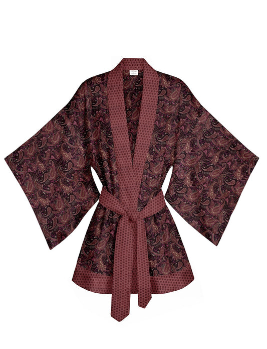 One Of A Kind Recyled Sari Kimono #67