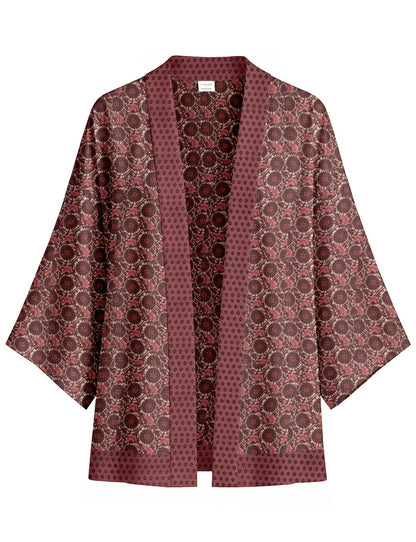 One Of A Kind Recyled Sari Kimono #68