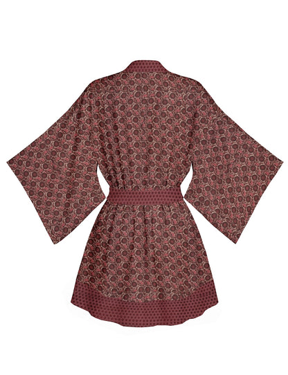 One Of A Kind Recyled Sari Kimono #68