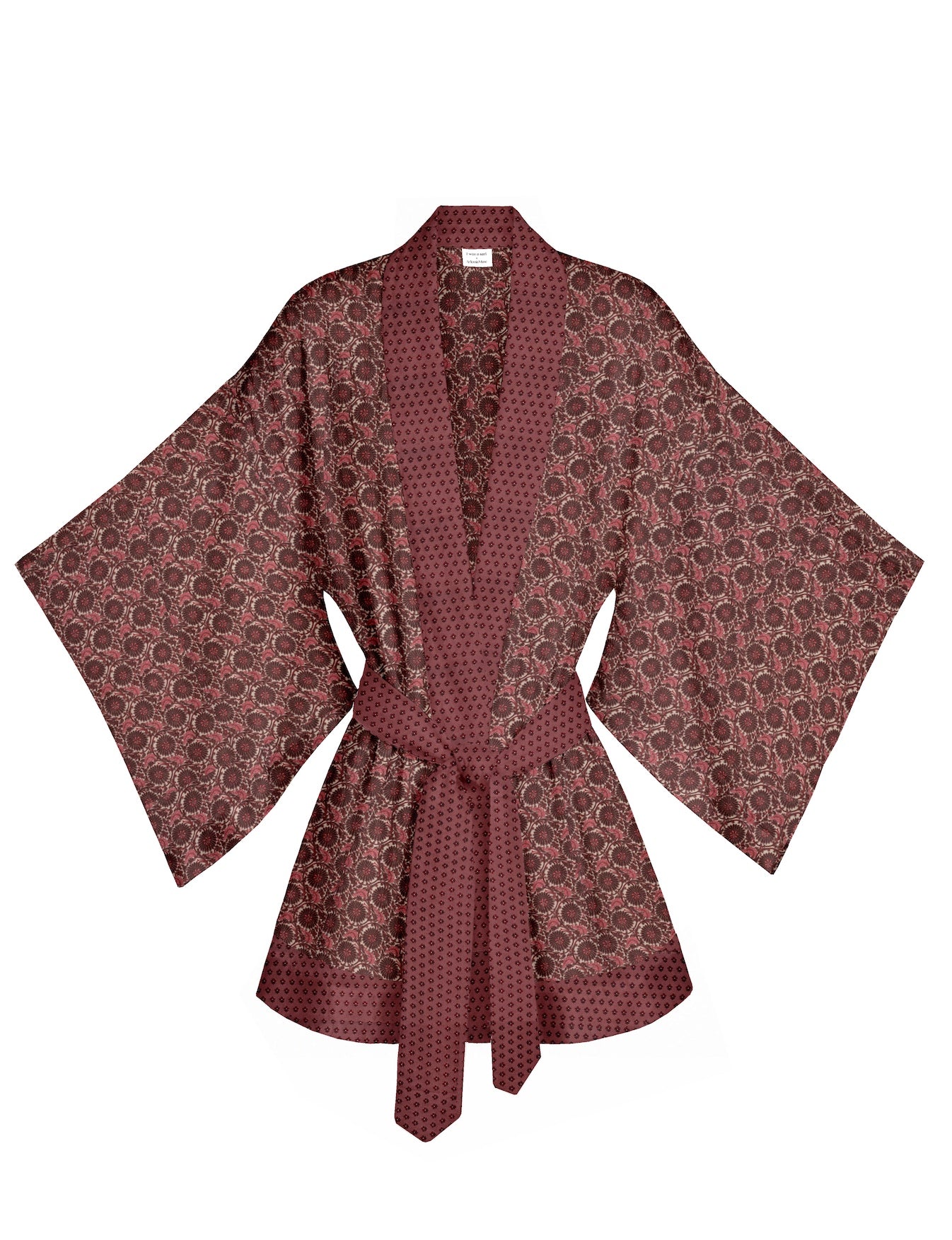One Of A Kind Recyled Sari Kimono #68