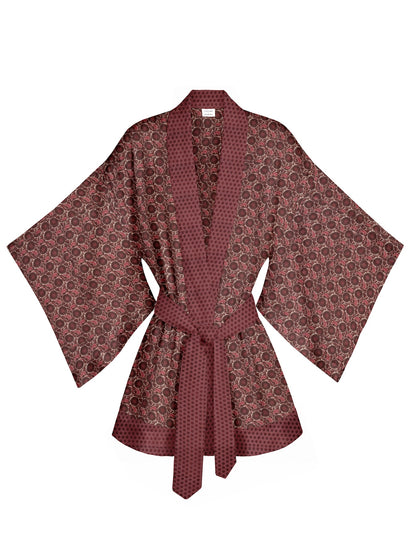 One Of A Kind Recyled Sari Kimono #68