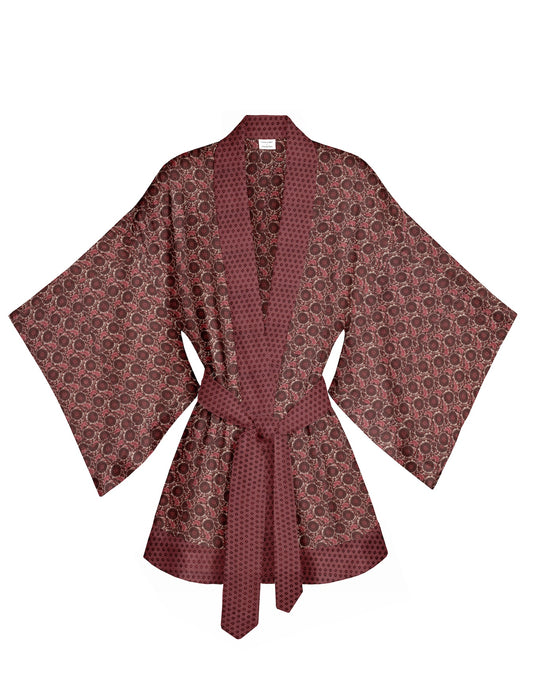 One Of A Kind Recyled Sari Kimono #68