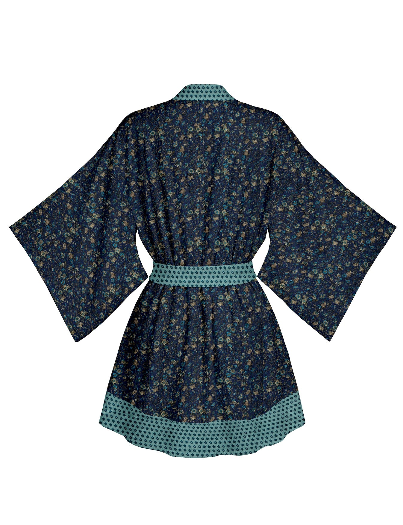 One Of A Kind Recyled Sari Kimono #69