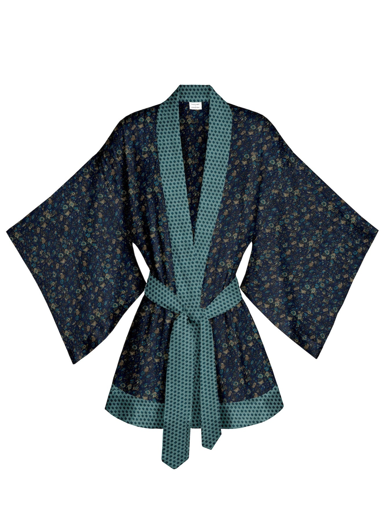 One Of A Kind Recyled Sari Kimono #69