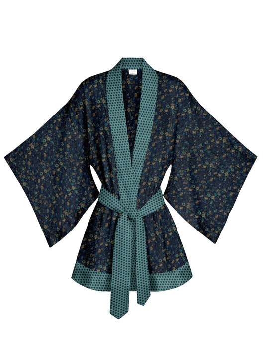 One Of A Kind Recyled Sari Kimono #69