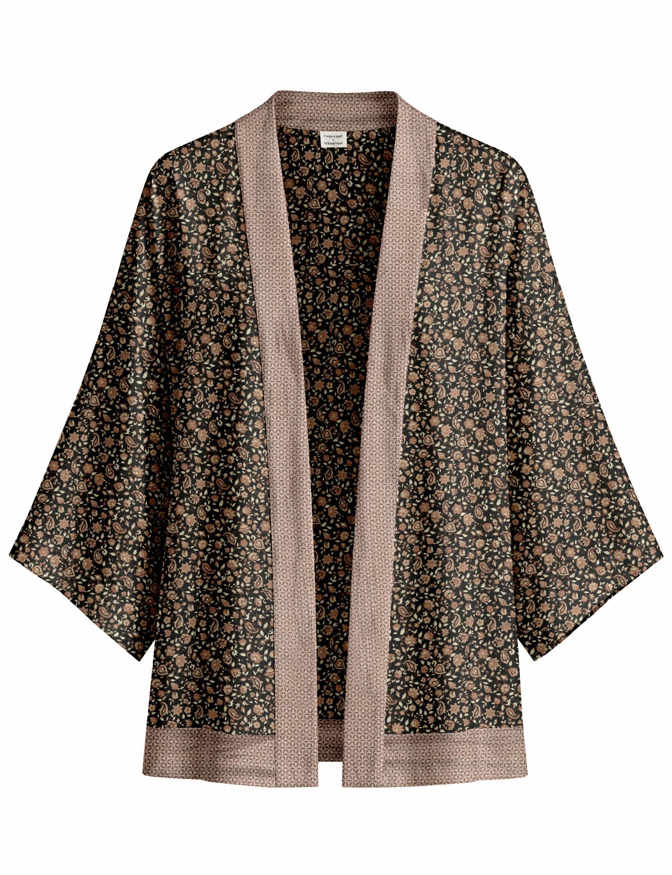 One Of A Kind Recyled Sari Kimono #6
