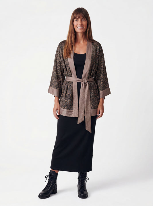 One Of A Kind Recyled Sari Kimono #6
