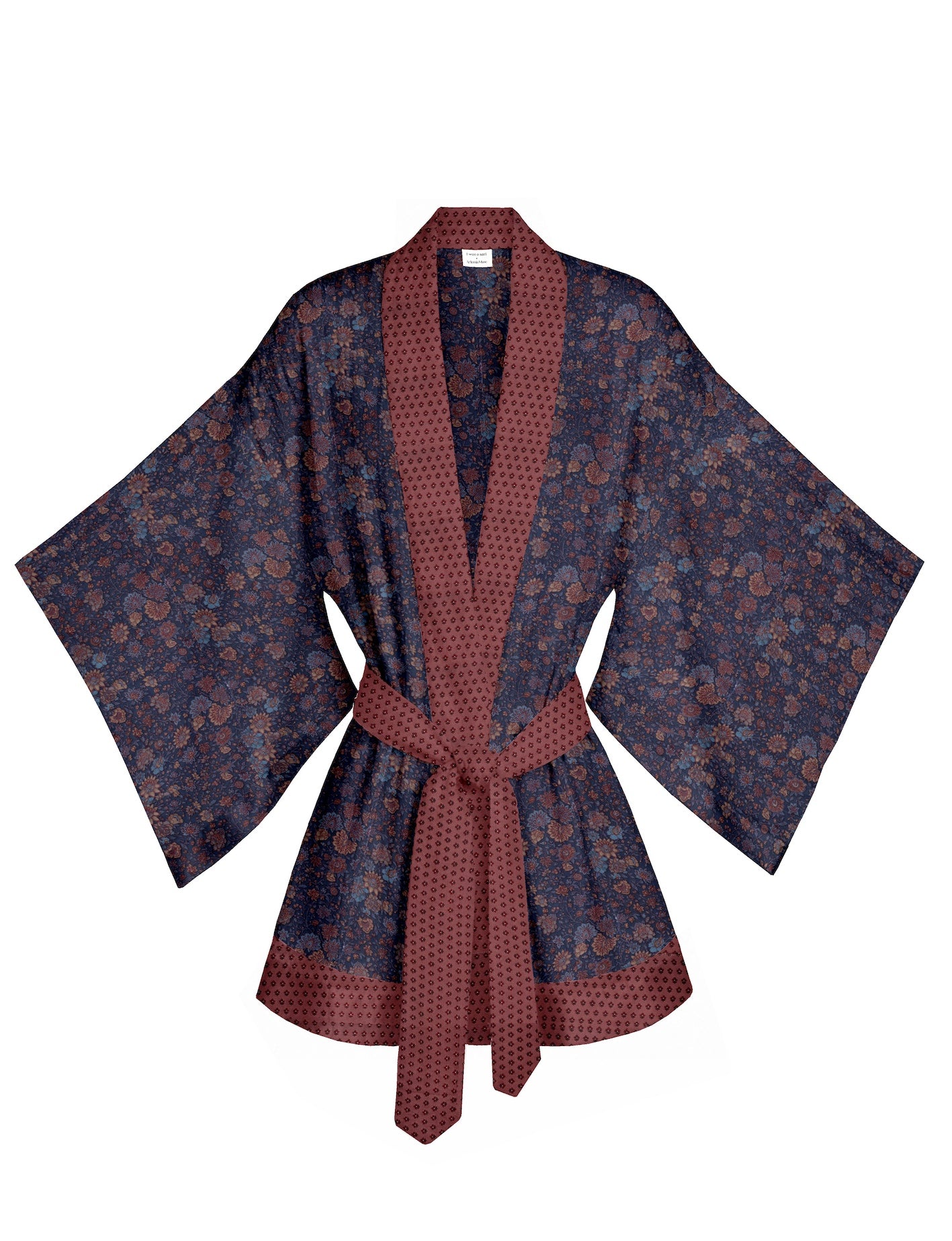 One Of A Kind Recyled Sari Kimono #70