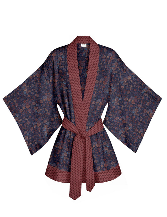 One Of A Kind Recyled Sari Kimono #70