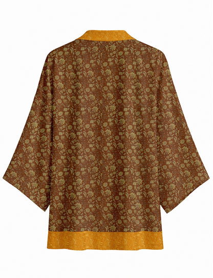 One Of A Kind Recyled Sari Kimono #71