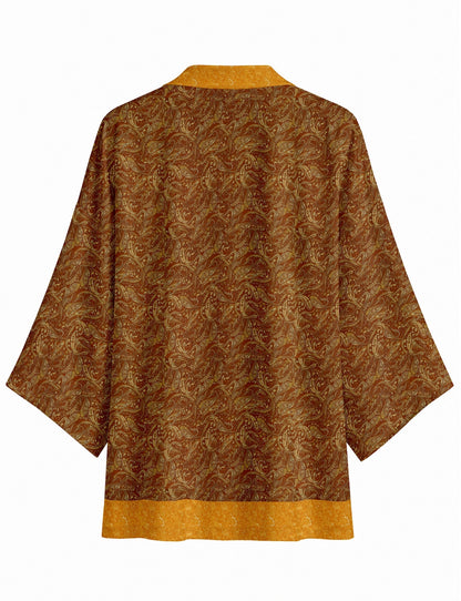 One Of A Kind Recyled Sari Kimono #74