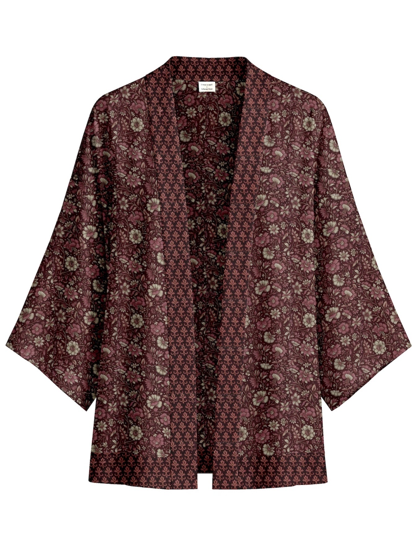 One Of A Kind Recyled Sari Kimono #75