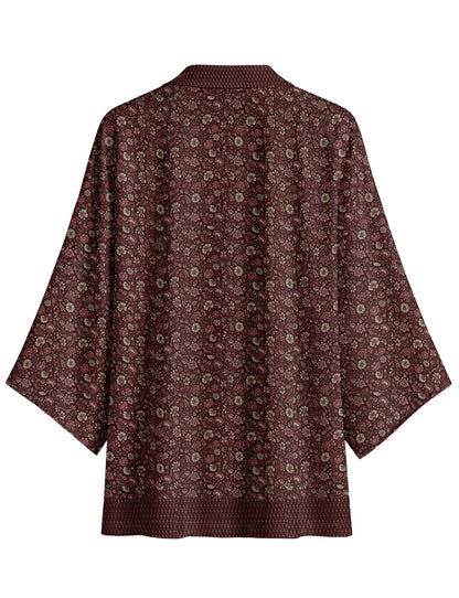 One Of A Kind Recyled Sari Kimono #75