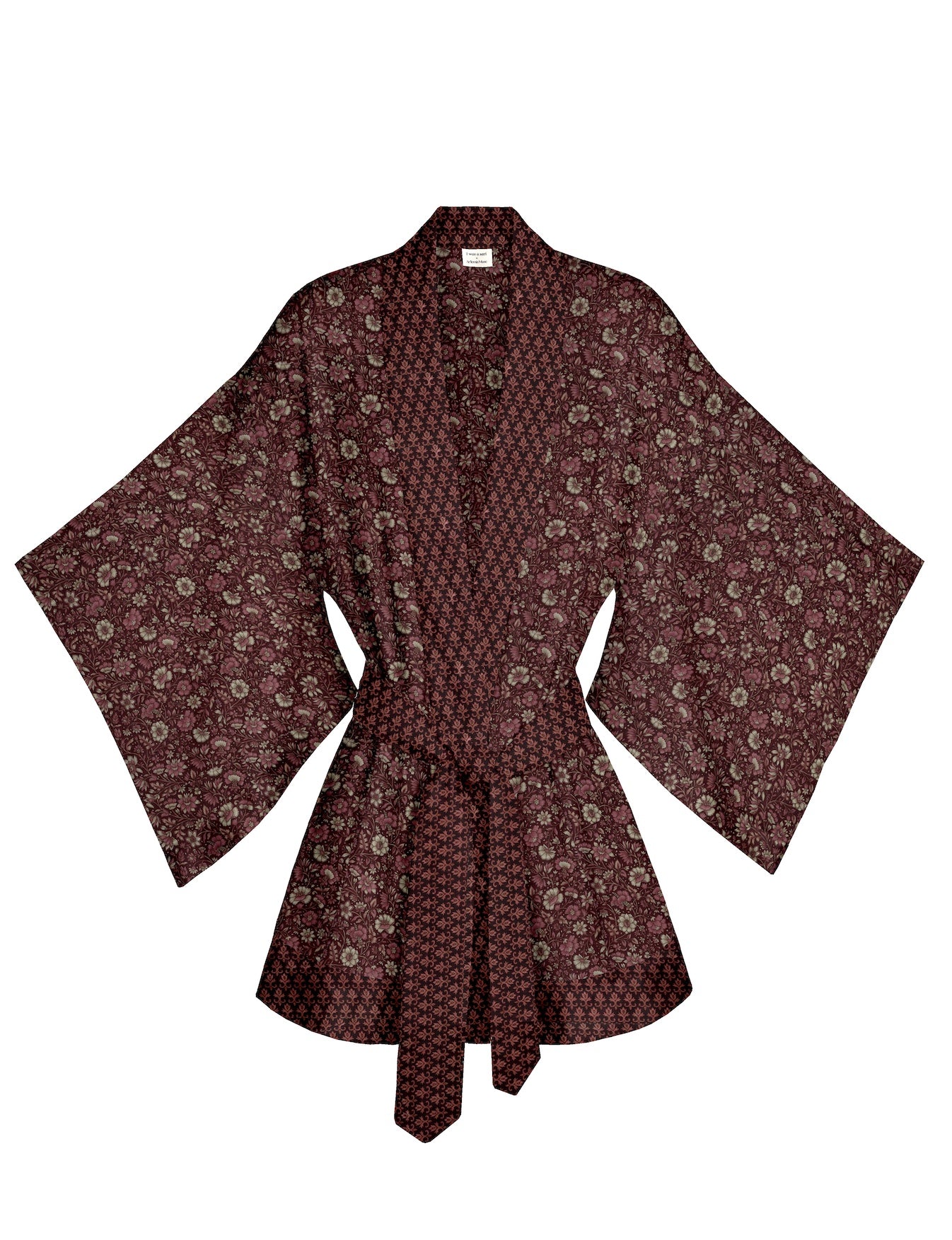 One Of A Kind Recyled Sari Kimono #75