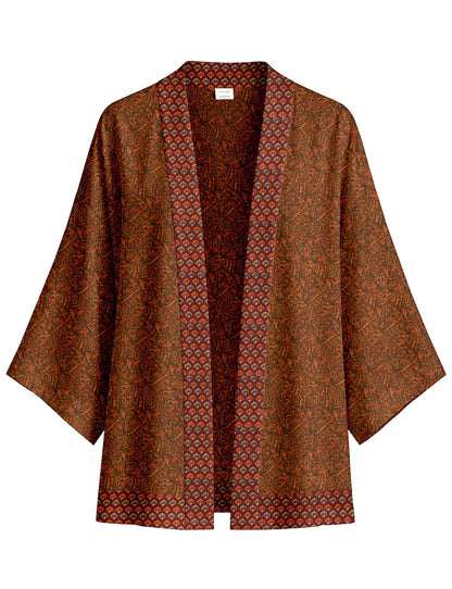 One Of A Kind Recyled Sari Kimono #76