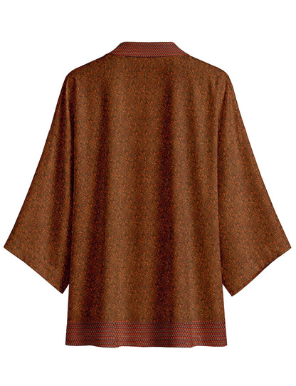 One Of A Kind Recyled Sari Kimono #76