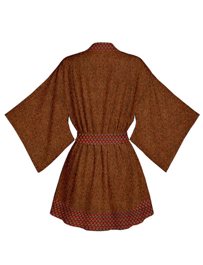 One Of A Kind Recyled Sari Kimono #76